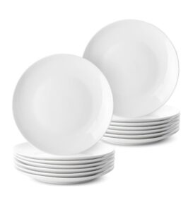 4'lü Melamin Beyaz Servis Tabağı